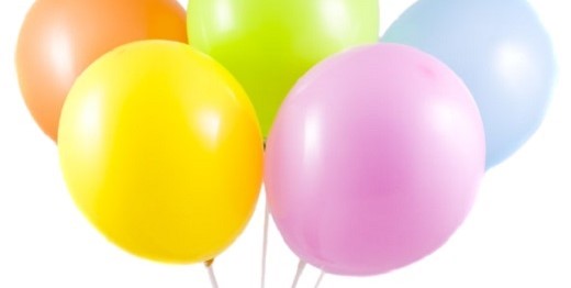 Как надуть шар на палочке